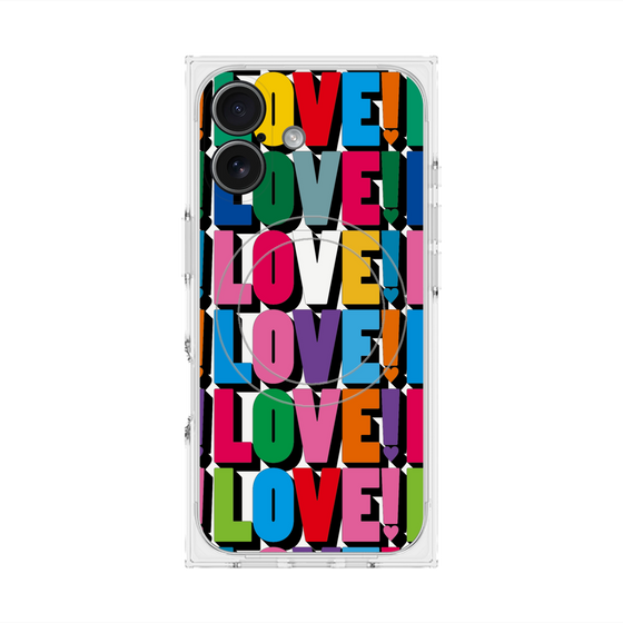 Premium Square Case with MagSafe［ LOVE!LOVE!LOVE! ］