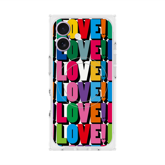 Premium Square Case with MagSafe［ LOVE!LOVE!LOVE! ］