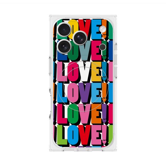 Premium Square Case with MagSafe［ LOVE!LOVE!LOVE! ］