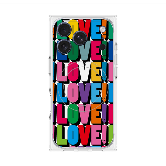 Premium Square Case with MagSafe［ LOVE!LOVE!LOVE! ］