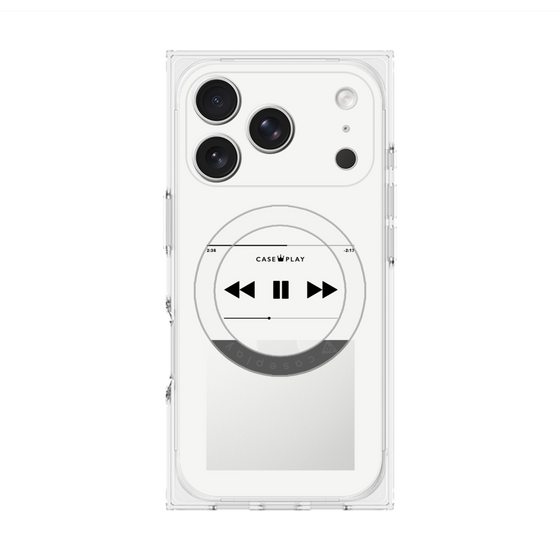 Premium Square Case with MagSafe［ Music Player ］