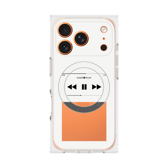 Premium Square Case with MagSafe［ Music Player ］