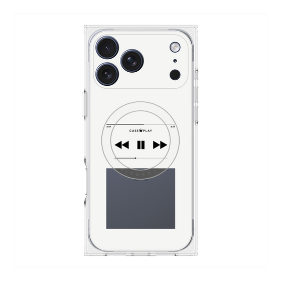 Premium Square Case with MagSafe［ Music Player ］