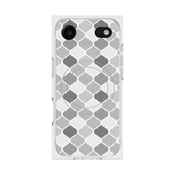 Premium Square Case with MagSafe［ Moroccan1 color - Gray ］