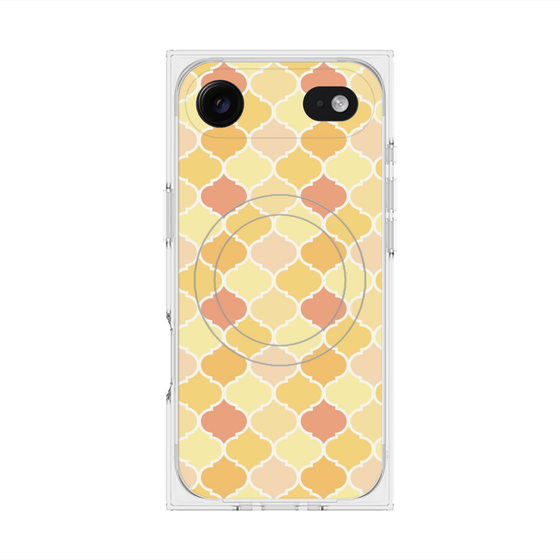 Premium Square Case with MagSafe［ Moroccan1 color - Orange ］