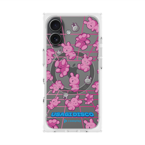 Premium Square Case with MagSafe［ Original - Rabbit Disco ］