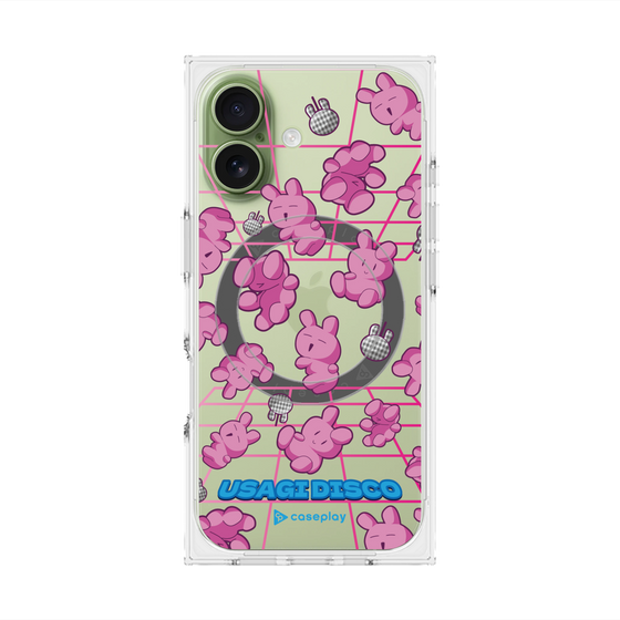 Premium Square Case with MagSafe［ Original - Rabbit Disco ］