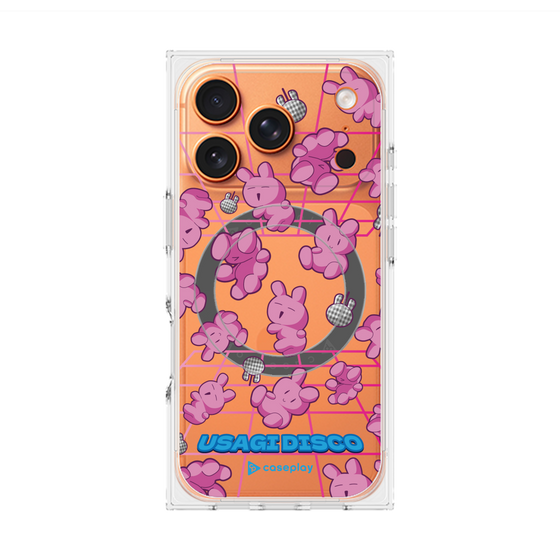 Premium Square Case with MagSafe［ Original - Rabbit Disco ］