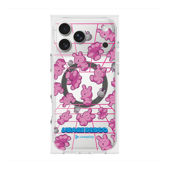 Premium Square Case with MagSafe［ Original - Rabbit Disco ］