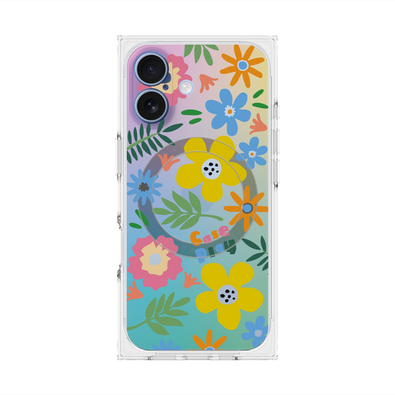 Premium Square Case with MagSafe［ Original - Blossom ］