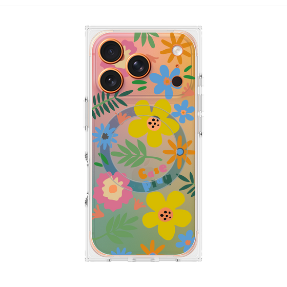 Premium Square Case with MagSafe［ Original - Blossom ］