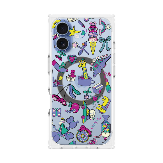 Premium Square Case with MagSafe［ Original - Mystery Toy Box ］