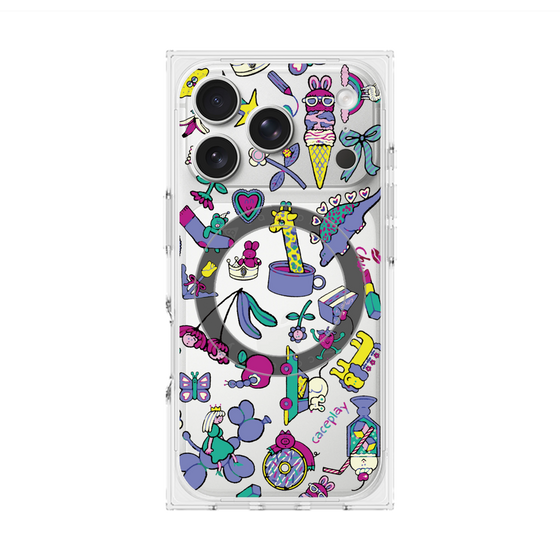 Premium Square Case with MagSafe［ Original - Mystery Toy Box ］