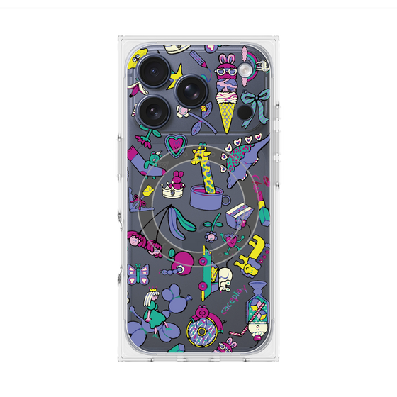 Premium Square Case with MagSafe［ Original - Mystery Toy Box ］