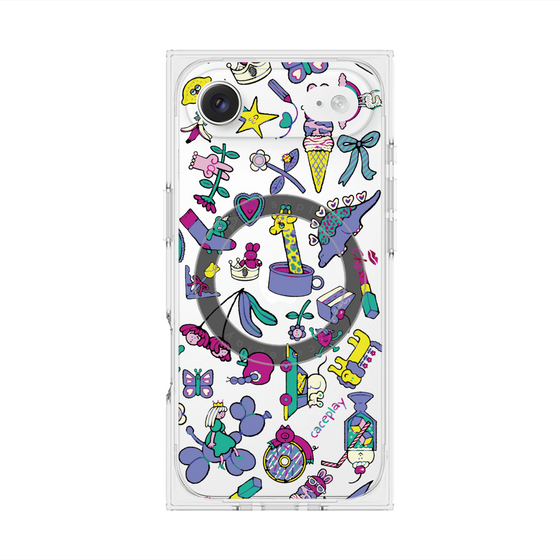 Premium Square Case with MagSafe［ Original - Mystery Toy Box ］