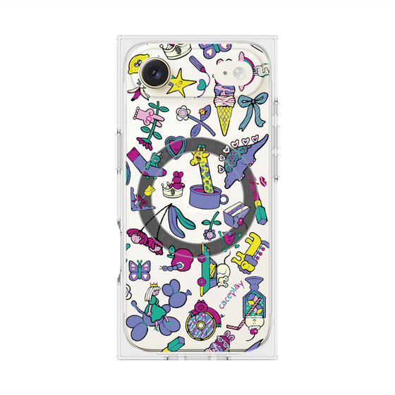 Premium Square Case with MagSafe［ Original - Mystery Toy Box ］