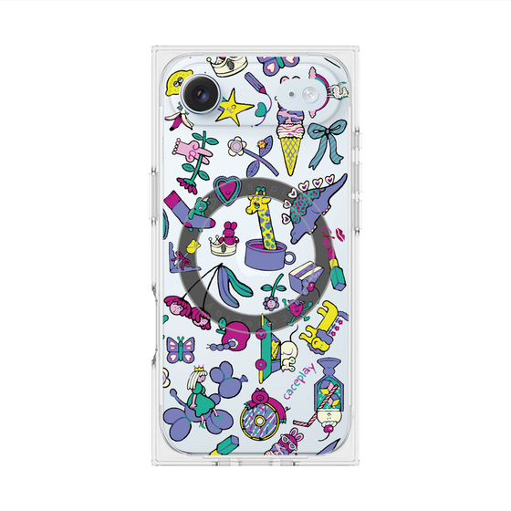 Premium Square Case with MagSafe［ Original - Mystery Toy Box ］