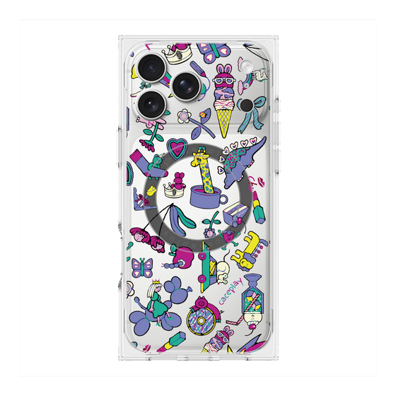 Premium Square Case with MagSafe［ Original - Mystery Toy Box ］