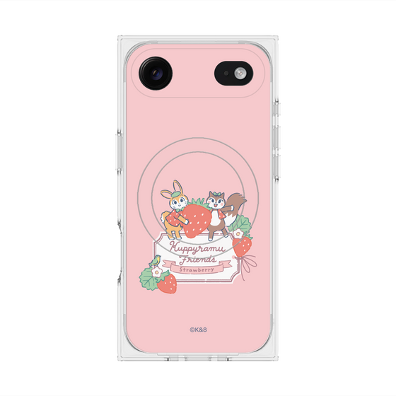 Premium Square Case with MagSafe［ Kuppyramu Friends - Strawberry ］