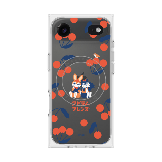 Premium Square Case with MagSafe［ Kuppyramu Friends - Cherry ］