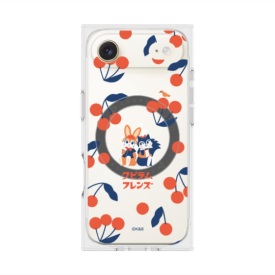 Premium Square Case with MagSafe［ Kuppyramu Friends - Cherry ］