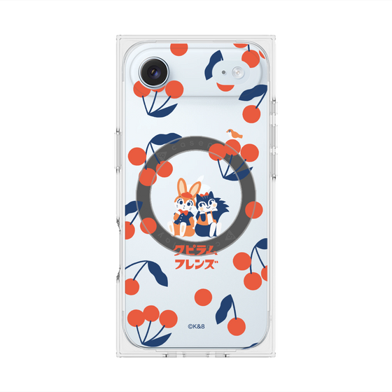 Premium Square Case with MagSafe［ Kuppyramu Friends - Cherry ］