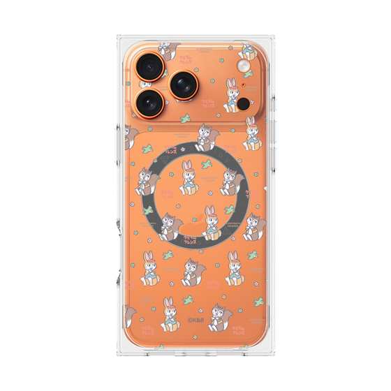 Premium Square Case with MagSafe［ Kuppyramu Friends - Face ］