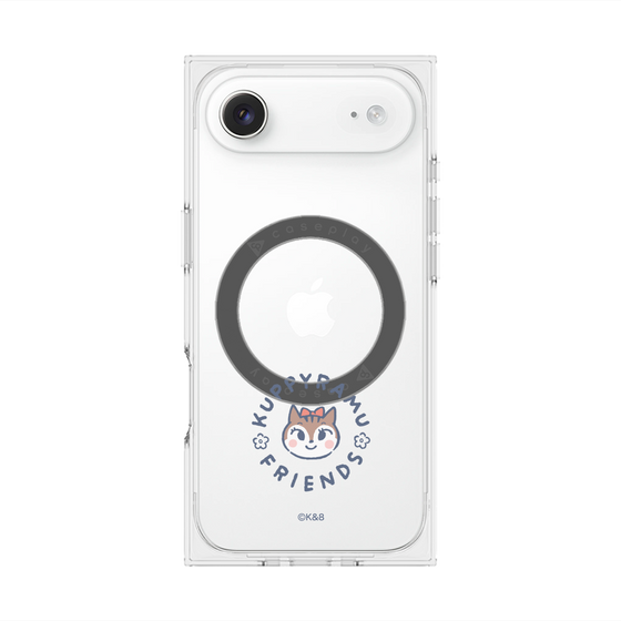 Premium Square Case with MagSafe［ Kuppyramu Friends - Logo - Ram ］