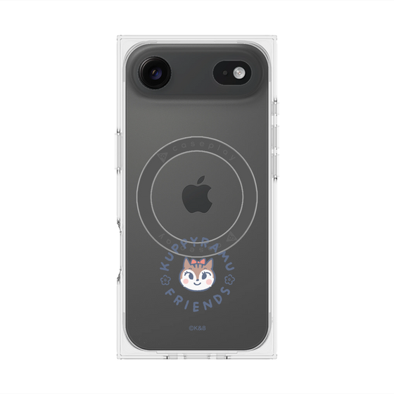Premium Square Case with MagSafe［ Kuppyramu Friends - Logo - Ram ］