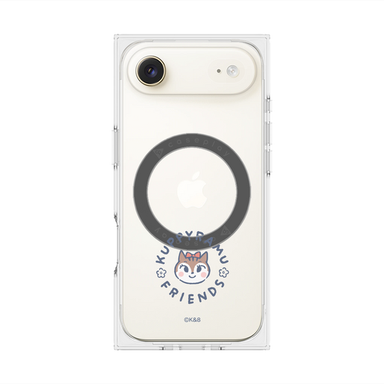 Premium Square Case with MagSafe［ Kuppyramu Friends - Logo - Ram ］