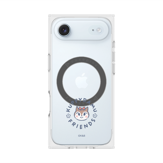Premium Square Case with MagSafe［ Kuppyramu Friends - Logo - Ram ］