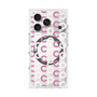 Premium Square Case with MagSafe［ Original - CASEPLAY Initial All-over Pattern - Pink ］