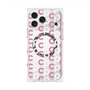 Premium Square Case with MagSafe［ Original - CASEPLAY Initial All-over Pattern - Pink ］