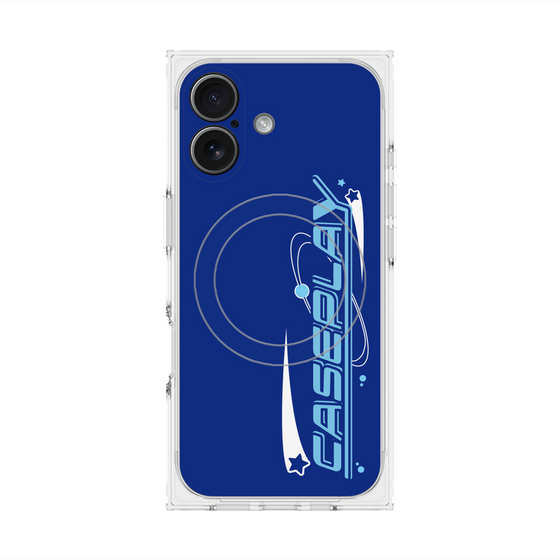 Premium Square Case with MagSafe［ Original - Y2K Arrange - Blue ］