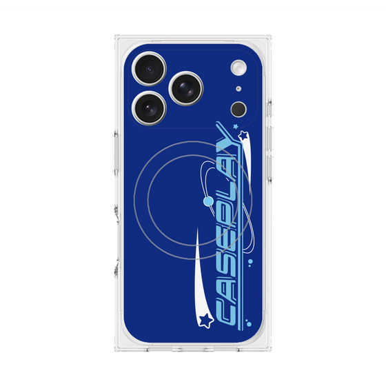 Premium Square Case with MagSafe［ Original - Y2K Arrange - Blue ］