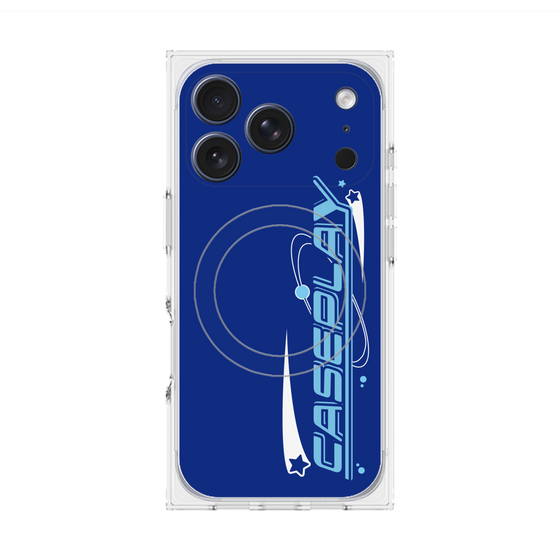 Premium Square Case with MagSafe［ Original - Y2K Arrange - Blue ］