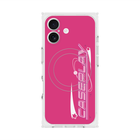 Premium Square Case with MagSafe［ Original - Y2K Arrange - Pink ］