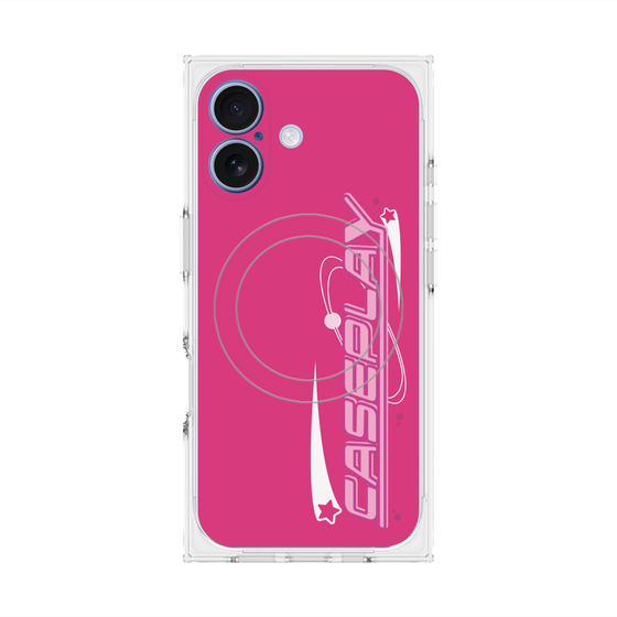 Premium Square Case with MagSafe［ Original - Y2K Arrange - Pink ］