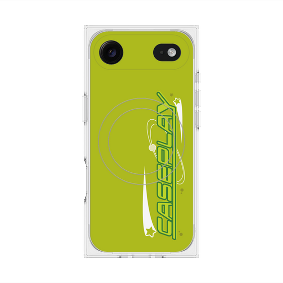 Premium Square Case with MagSafe［ Original - Y2K Arrange - Green ］