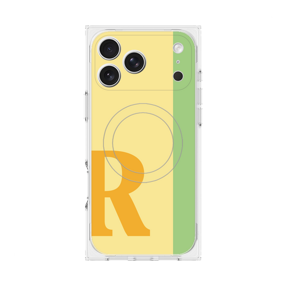 Premium Square Case with MagSafe［ Original - initial color line - R yellow ］