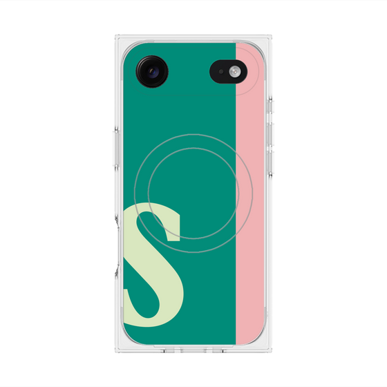 Premium Square Case with MagSafe［ Original - initial color line - S green ］