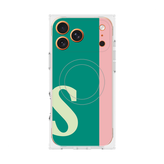 Premium Square Case with MagSafe［ Original - initial color line - S green ］