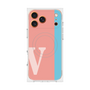 Premium Square Case with MagSafe［ Original - initial color line - V pink ］
