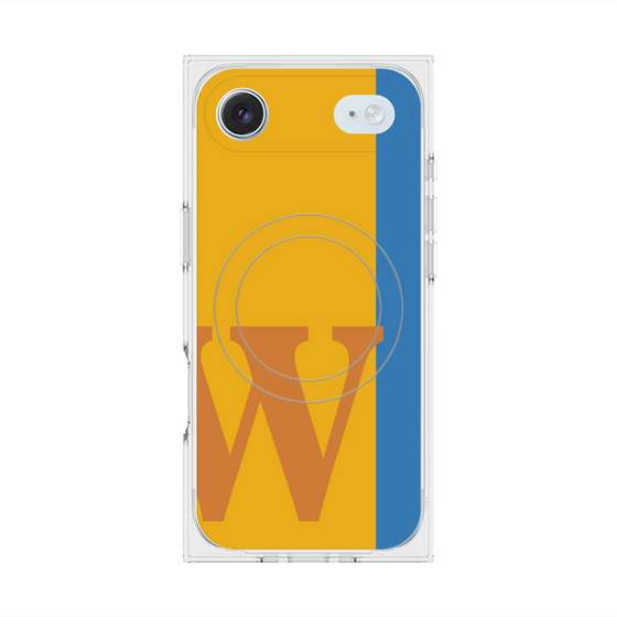 Premium Square Case with MagSafe［ Original - initial color line - W orange ］