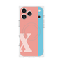 Premium Square Case with MagSafe［ Original - initial color line - X pink ］