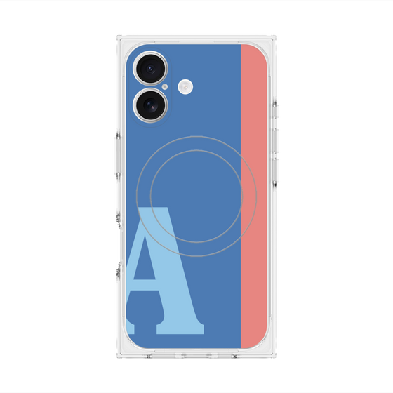 Premium Square Case with MagSafe［ Original - initial color line - A blue ］