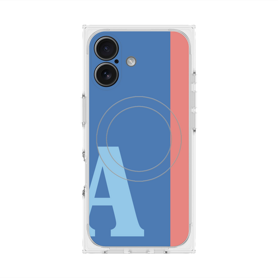 Premium Square Case with MagSafe［ Original - initial color line - A blue ］