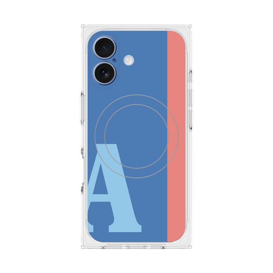 Premium Square Case with MagSafe［ Original - initial color line - A blue ］