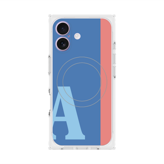 Premium Square Case with MagSafe［ Original - initial color line - A blue ］