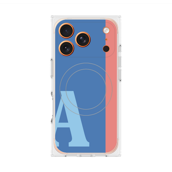 Premium Square Case with MagSafe［ Original - initial color line - A blue ］